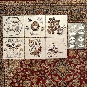 Bee Themed Stencil Set